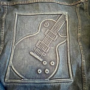 Denim Jacket Made In USA Size Wm XL